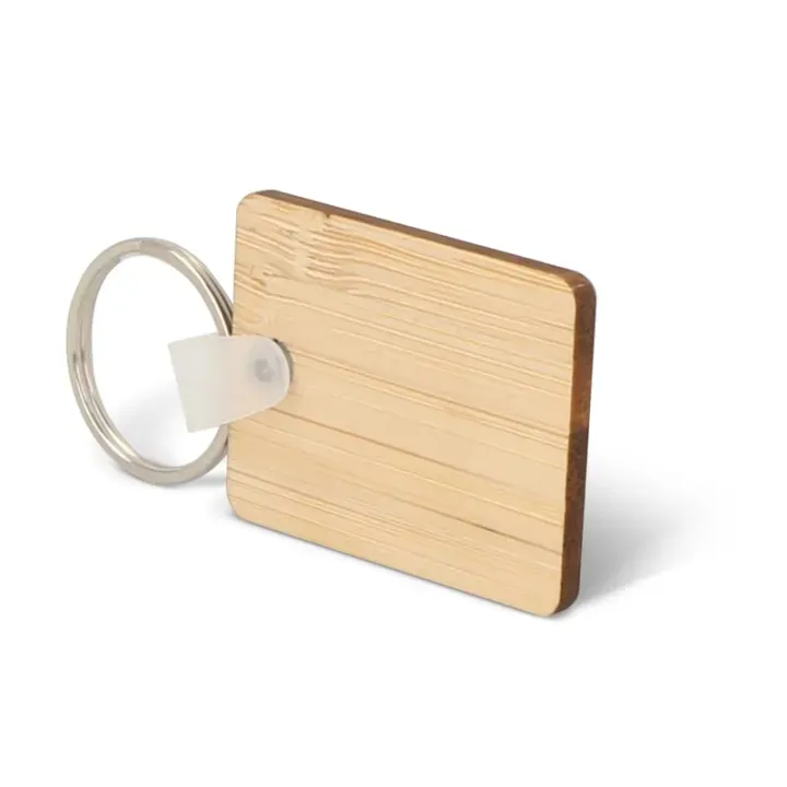 Keyring Bamboo rectangular - LT99715 (N0094)